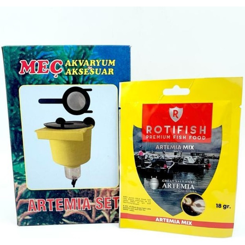 Meç Artemia Çıkarma Seti + Artemia Mix 18GR Evcil Hayvan Ürünleri Fiyatı