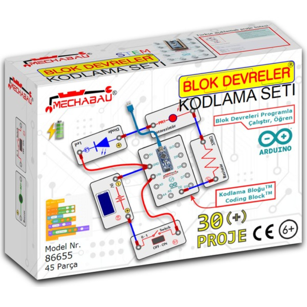 Mechabau Blok Devreler Kodlama Seti Eğitici Oyuncak Fiyatı