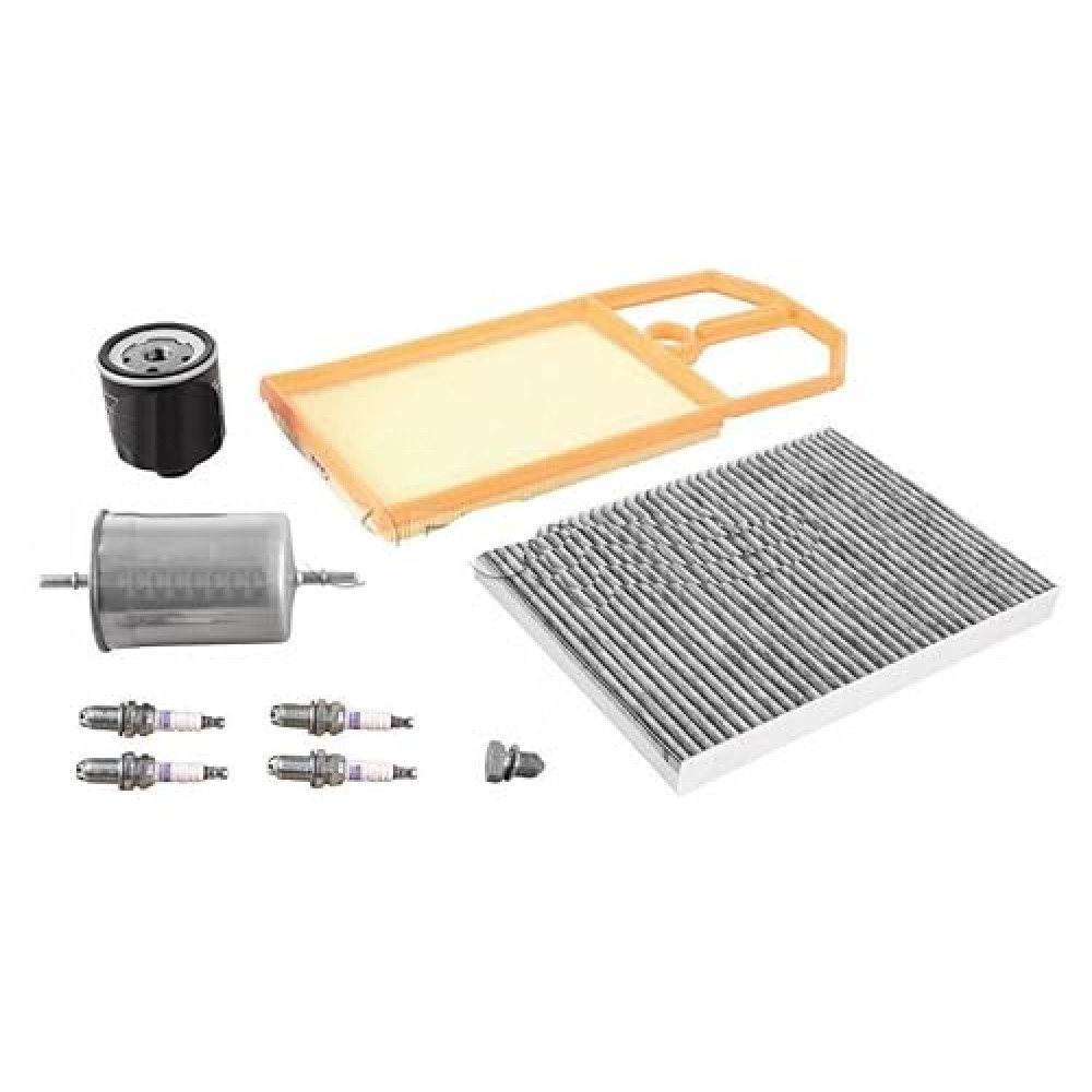 Mechanics Choice Filter Service Kit for 1998-2010 Audi, Volkswagen A4, A4 Quattro, A8 Quattro, Beetle, Golf, Jetta, Phaeton, R32, S8, TT, TT Quattro (L4 2.0L)