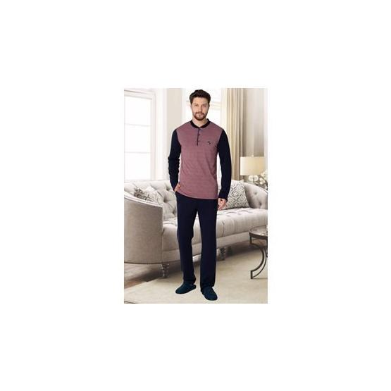 Mecit 2762 Bordo Erkek Pijama Takımı