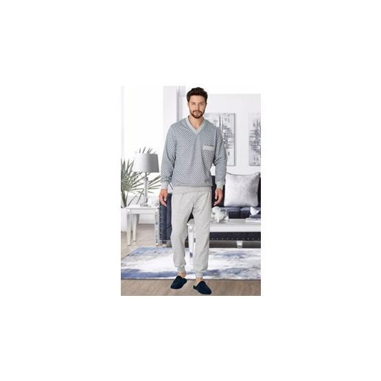 Mecit 2766 Gri Erkek Pijama Takımı