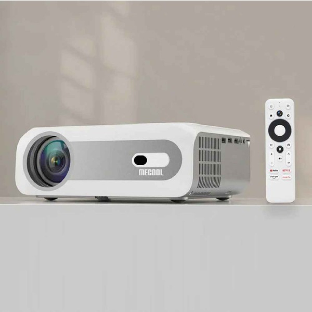Mecool Kp1 1920X1080P 700 Ansi Lümen 2.4/5ghz Wifi, Netflix Sertifikalı Projeksiyon Cihazı (Mecool Kd5 - Android Tv Stick Hediyeli) - Beyaz Projeksiyon Fiyatı