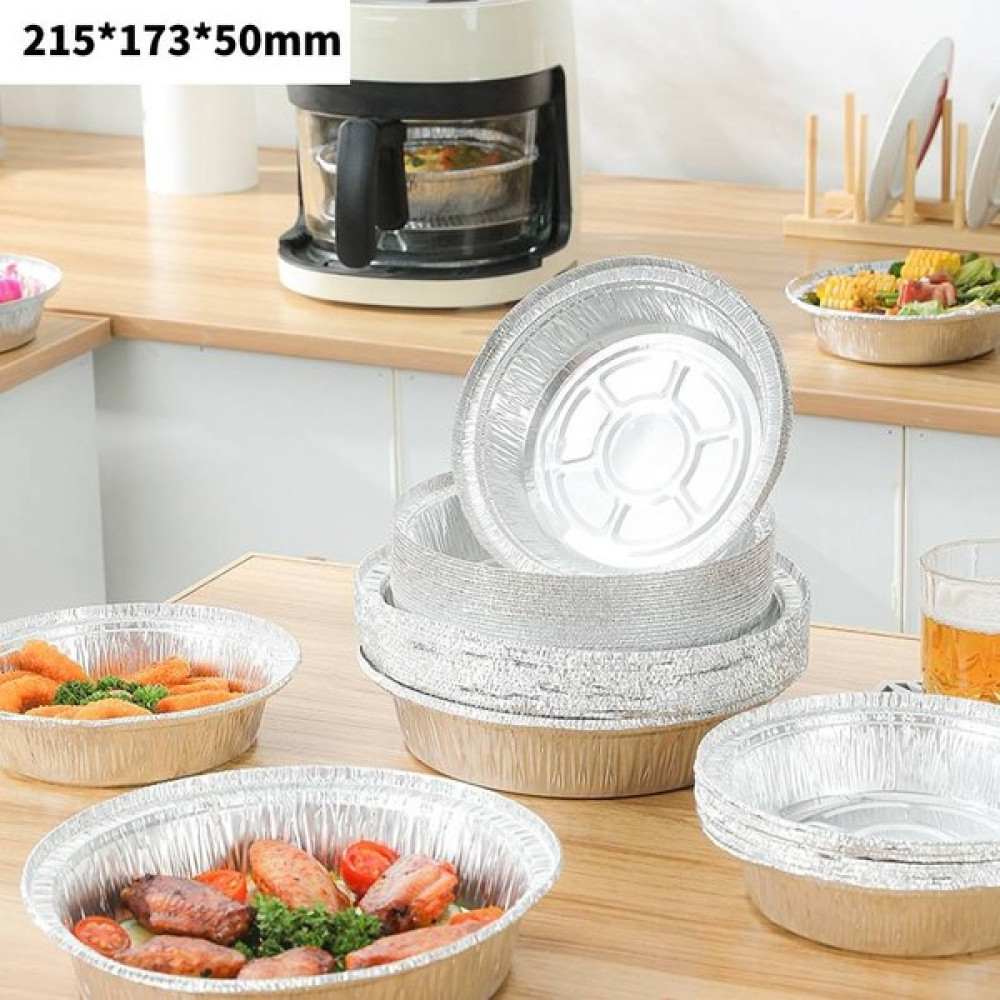 Mectime 20PCS Alüminyum Folyo Kağıt Tepsi Tek Kullanımlık Kalay Folyo Hava Fritöz Aksesuarları Kalınlaşmış Kalay Folyo Kase Gıda Yağ Emme Tepsisi ... Alüminyum Folyo Fiyatı