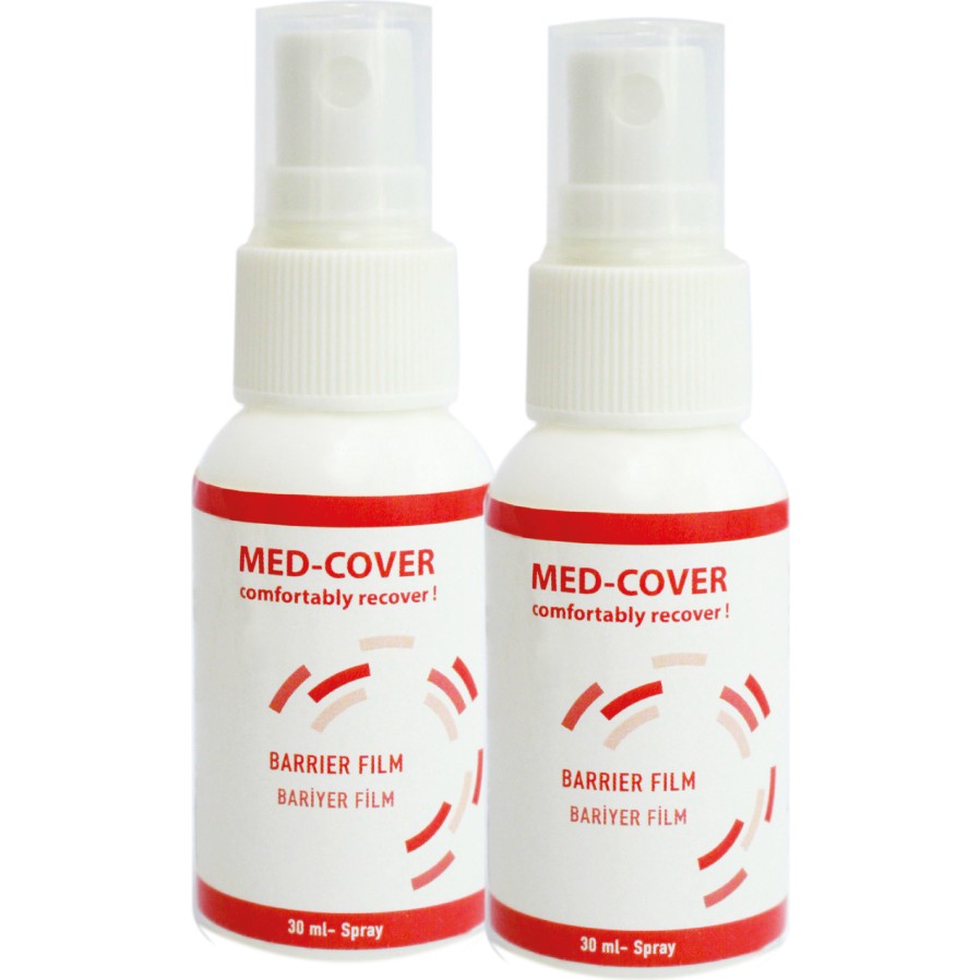 Med-Cover Bariyer Film Sprey 30 ml x 2 Adet - Beyaz Diğer Fiyatı