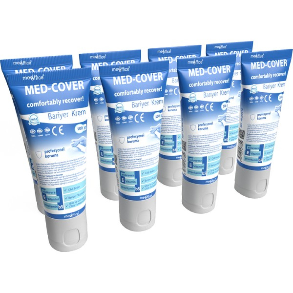 Med Cover Bariyer Krem Çinko Oksitli 100 gr x 8 Nemlendiriciler Fiyatı