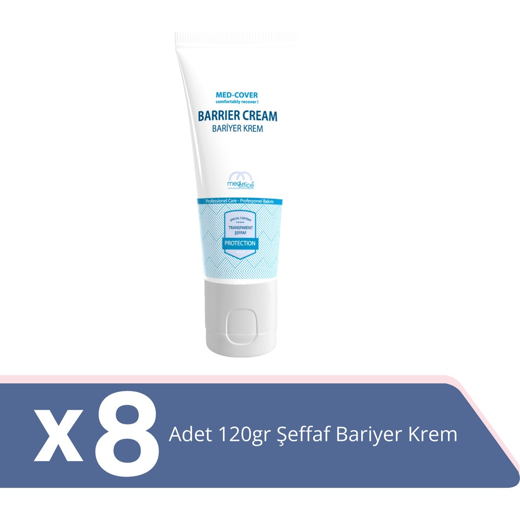 Med-Cover Med-Cover Şeffaf Bariyer Krem 120gr - Bej Diğer Fiyatı