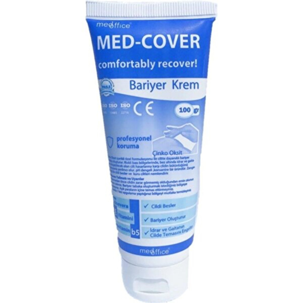 Med Cover Medcover Med-Cover Bariyer Krem 100 gr - Koruyucu Bariyer Kremi - 1 Adet Med-Cover Bariyer Hasta Bezleri ve Temizliği Fiyatı