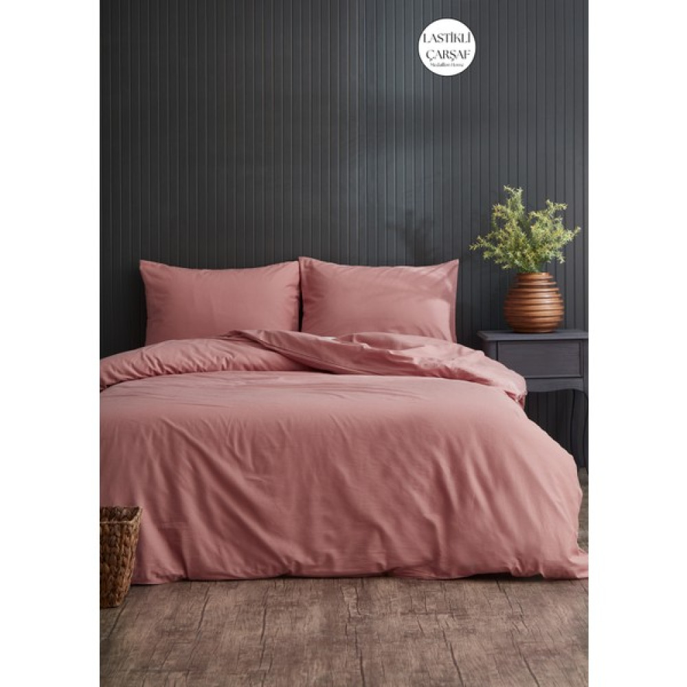 Medaillon Home Somon %100 Pamuklu Lastikli Çarşaflı Çift Kişilik Nevresim Takımı - 200 x 220 cm Nevresim Takımı Fiyatı