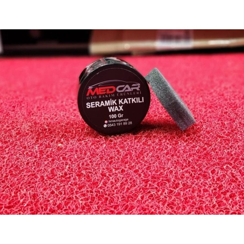 Medcar Seramik Katkılı Wax 100 gr Oto Genel Temizlik Fiyatı