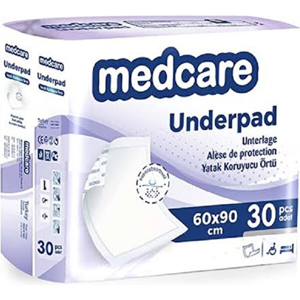Medcare Bebek Bakım Örtüsü 60X90 cm 30 Lu - Beyaz Bebek Alt Açma Minderi Fiyatı