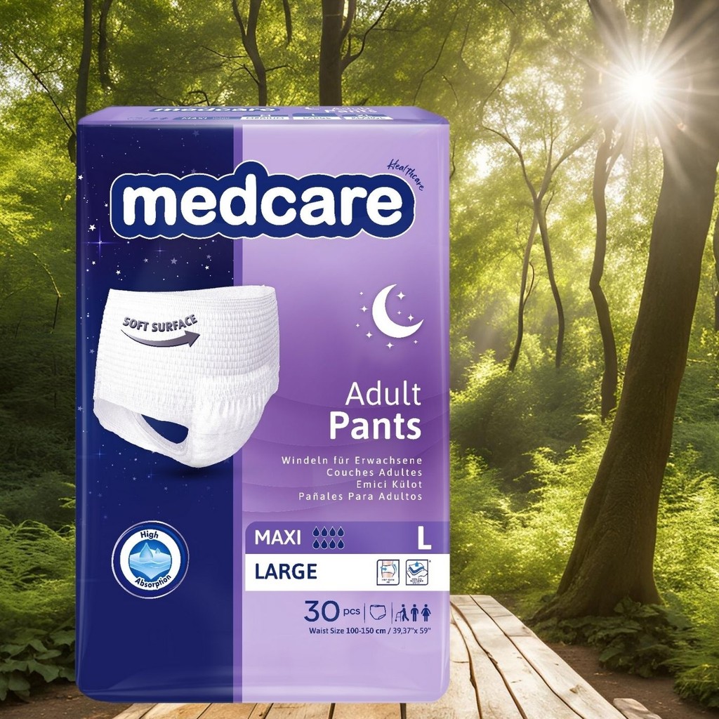Medcare Hasta Bezi Emici Külot Hasta Bezi Yüksek Kalite Premium 30'lu Paket Hasta Bezi - L Hasta Bezleri ve Temizliği Fiyatı