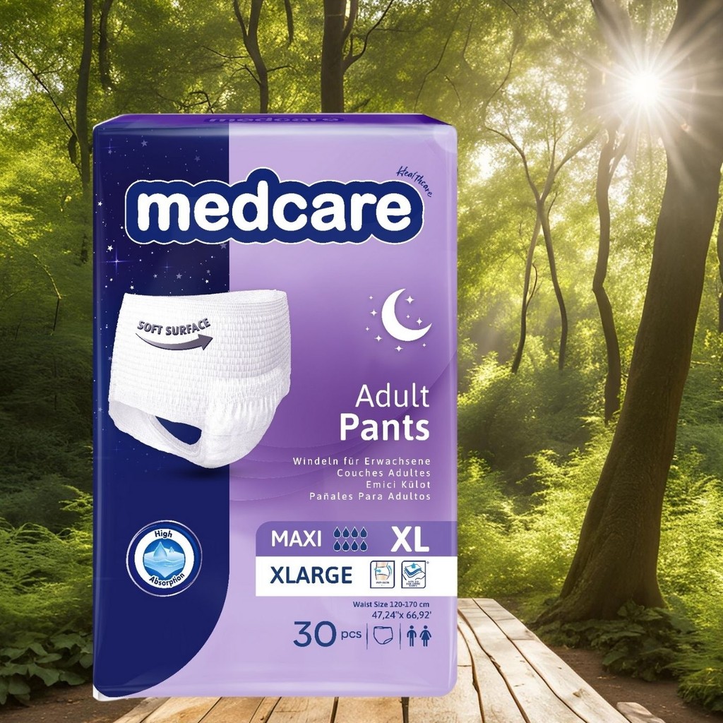 Medcare Hasta Bezi Emici Külot Hasta Bezi Yüksek Kalite Premium 30'lu Paket Hasta Bezi - XL Hasta Bezleri ve Temizliği Fiyatı