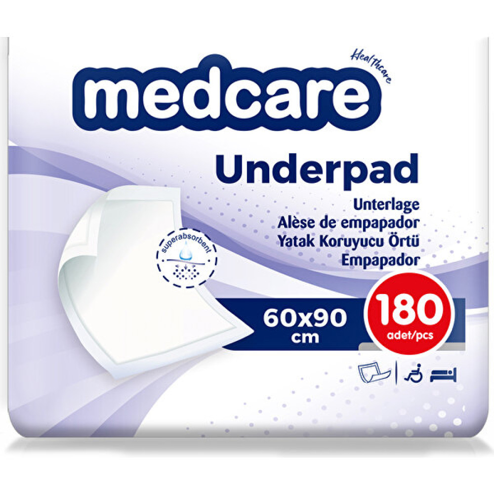 Medcare Yatak Koruyucu Extra Paketi 60X90 30 Adet Hasta Bezleri ve Temizliği Fiyatı