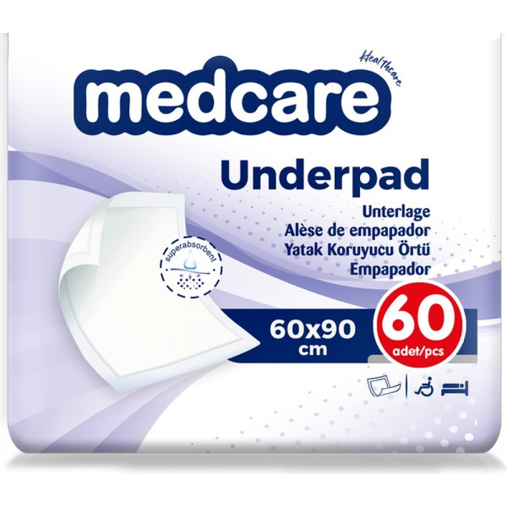 Medcare Yatak Koruyucu Fırsat Paketi 60X90 60 Adet Hasta Bezleri ve Temizliği Fiyatı