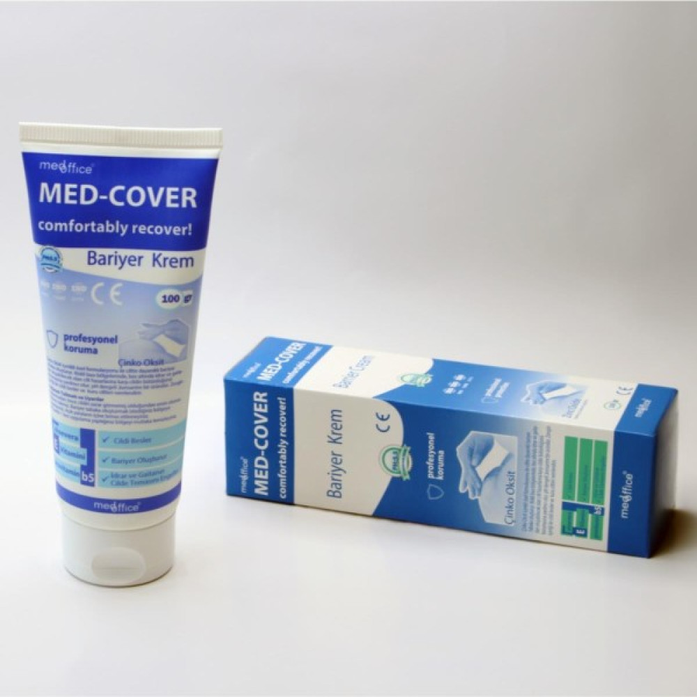 Medcover Med-Cover Çinko Oksit Bariyer Krem 100GR x 5 Adet Nemlendiriciler Fiyatı