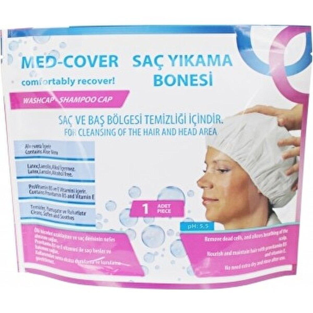 Medcover Saç Yıkama Bonesi 1 Adet Hasta Bezleri ve Temizliği Fiyatı