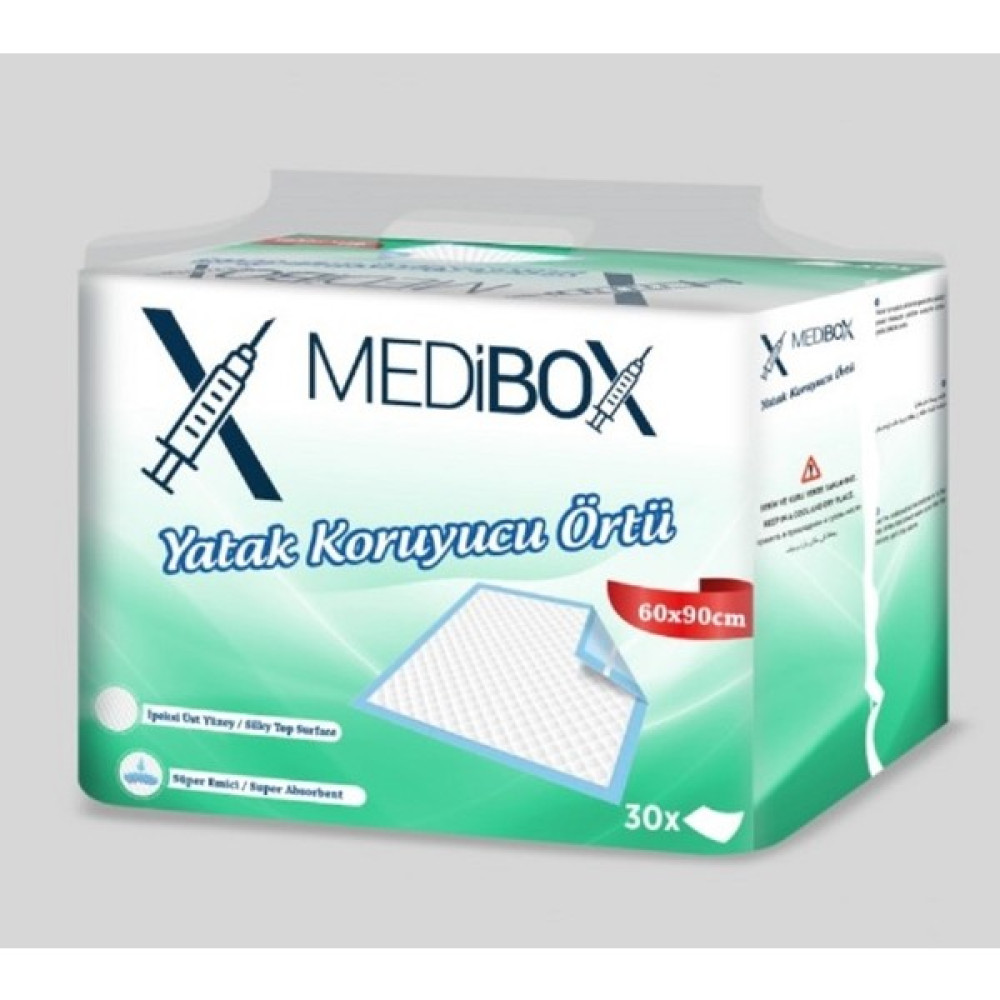 Medibox Yatak Koruyucu Serme Bez 60CM x 90CM 30'lu Paket - 4 Adet - 60 x 90 cm Oto Boyaları Fiyatı