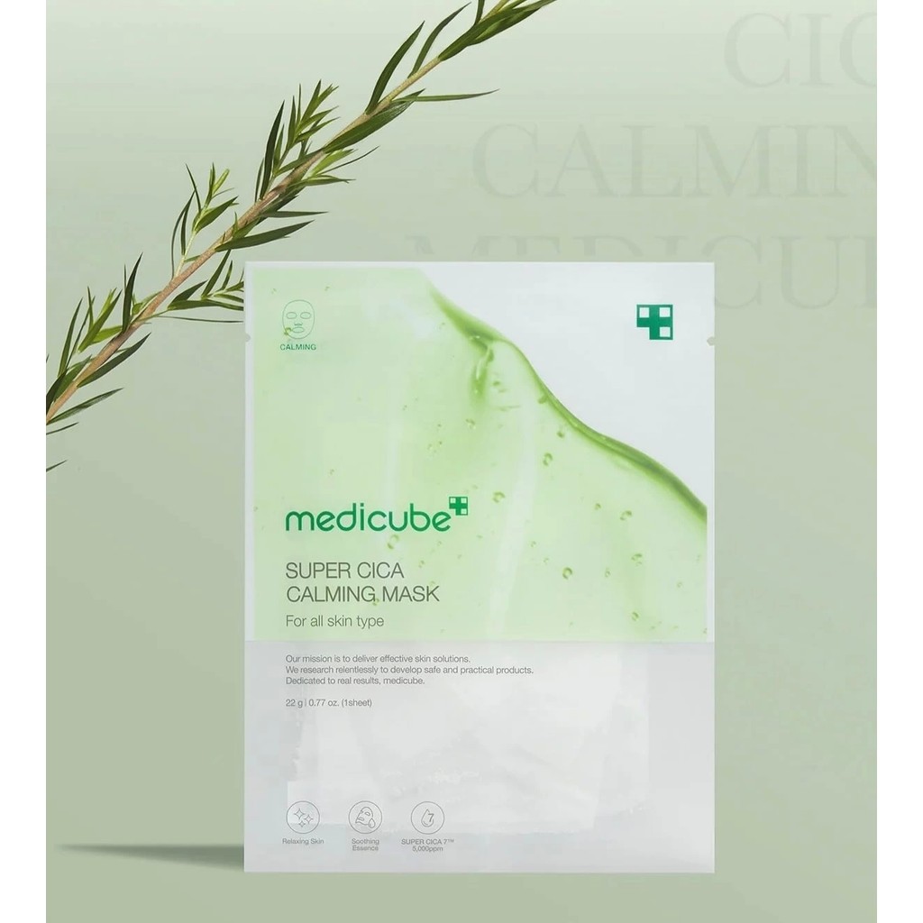 Medicube Super Cıca Calmıng Mask ( Sakinleştirici Maske) (Globalcare) Maskeler Fiyatı