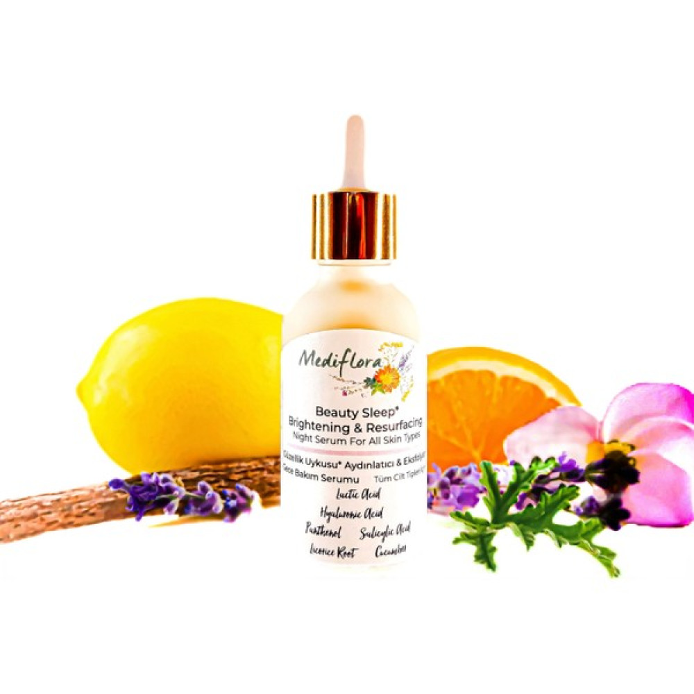 Mediflora Güzellik Uykusu- Aydınlatıcı & Eksfolyan Gece Bakım Serumu (Aha %6 Bha %2) Oto Boyaları Fiyatı