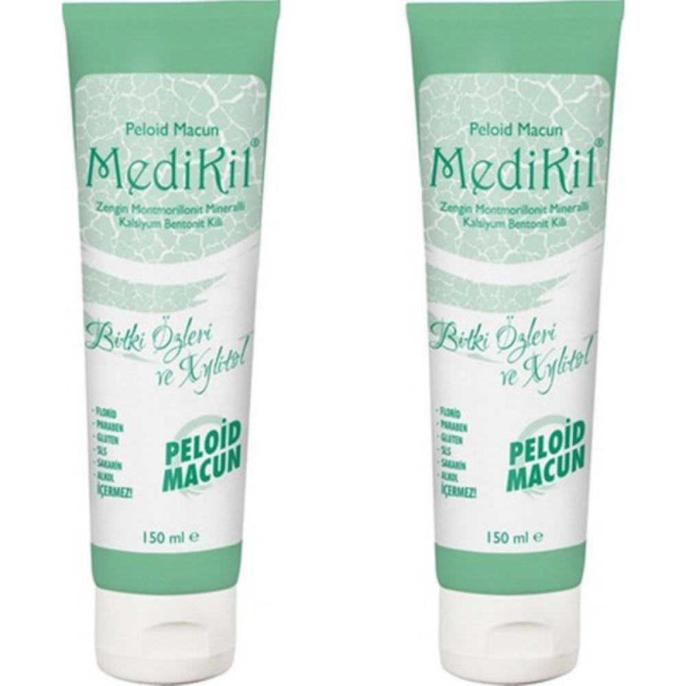 Medikil Peloid Diş Macunu Bitki Özleri ve Xylitol x 2 Adet Diş Macunları Fiyatı