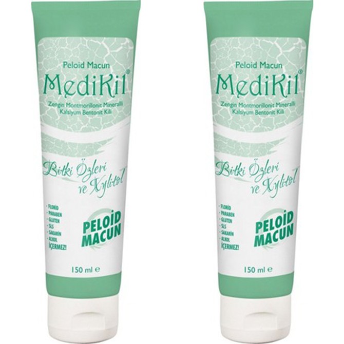 Medikil Peloid Diş Macunu Bitki Özleri ve Xylitol x 2 Adet Diş Macunları Fiyatı