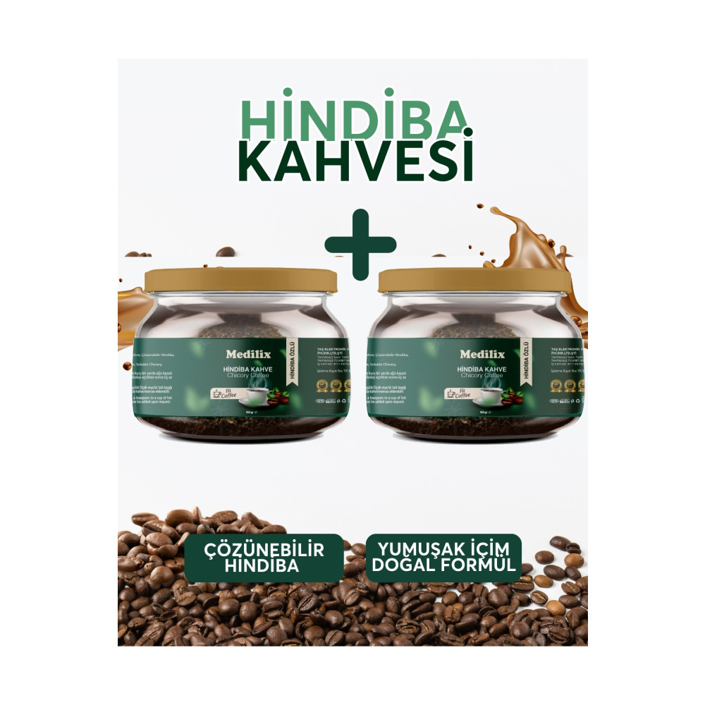 Medilix Hindiba Kahvesi Detox Kahvesi Kilo Vermeye Ve Ödem Atmaya Yardımcı 2li Avantajlı Paket Kahve Fiyatı
