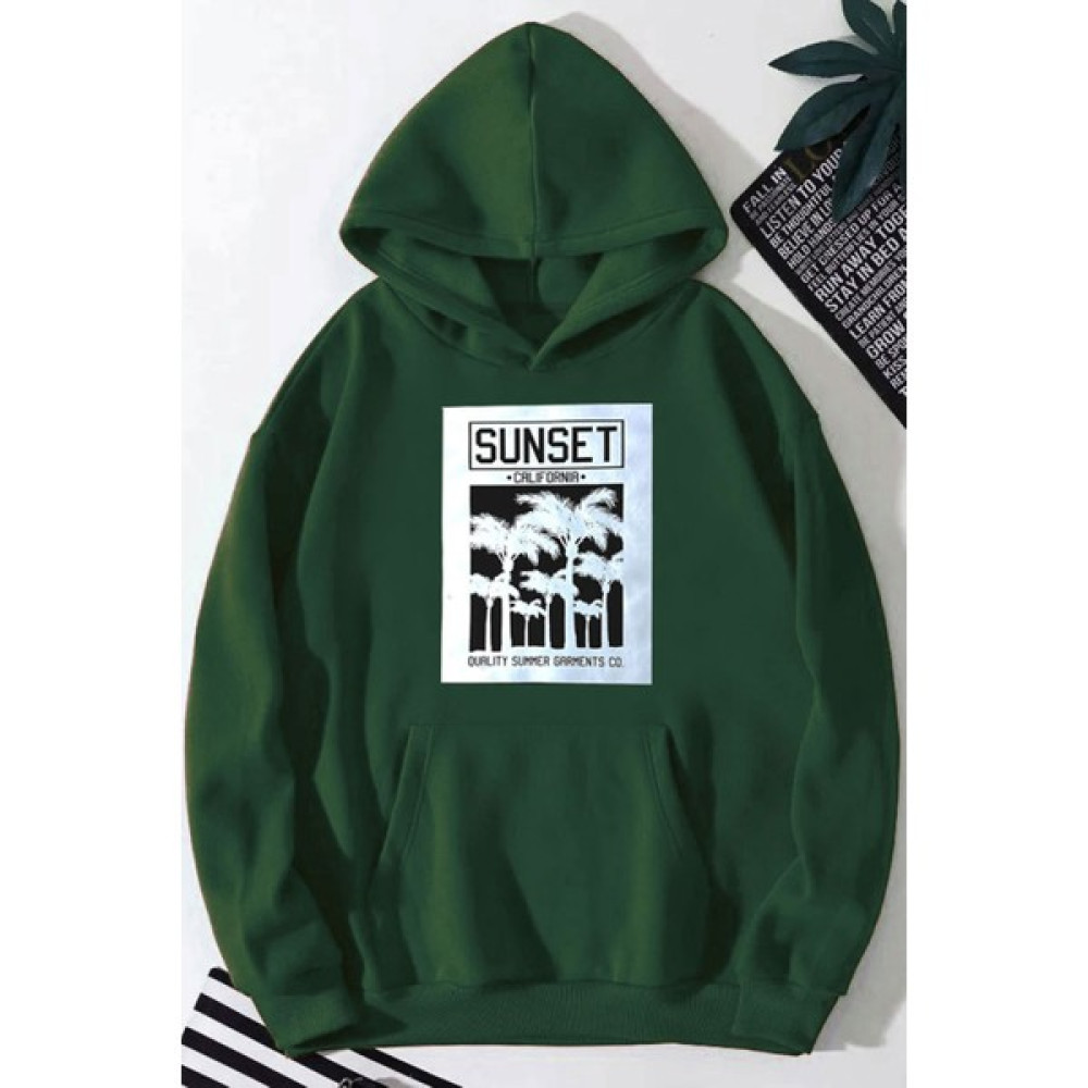 Medinenur Sunset Baskılı Kapüşonlu Sweatshirt Erkek Sweatshirt Fiyatı