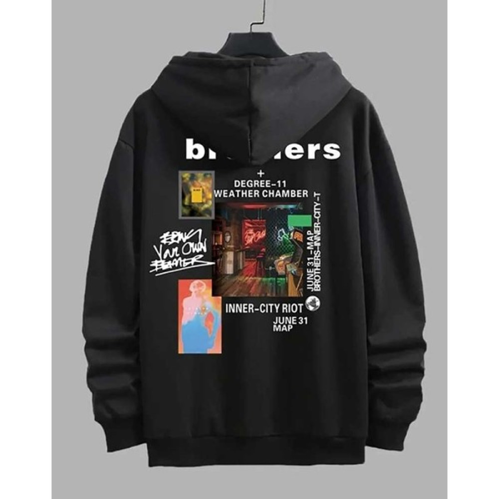 Medinenur Unisex Brothers Baskılı Kapüşonlu Sweatshirt Erkek Sweatshirt Fiyatı