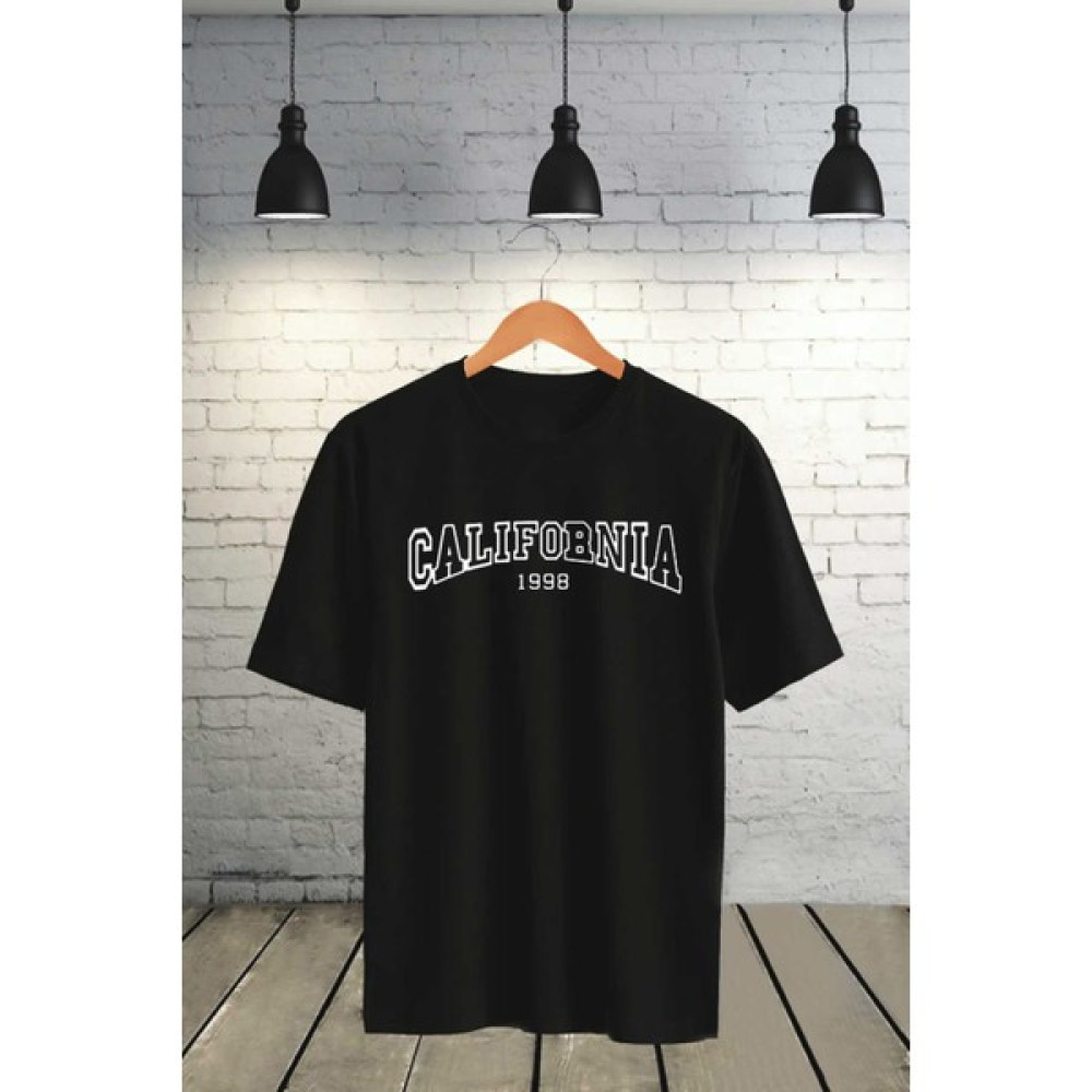 Medinenur Unisex California Baskılı Tshirt Erkek T-shirt Fiyatı