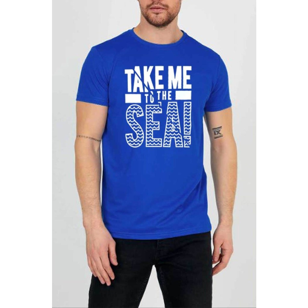 Medinenur Unisex Take Me Baskılı Bisiklet Yaka T-Shirt Giyim & İç Giyim Fiyatı
