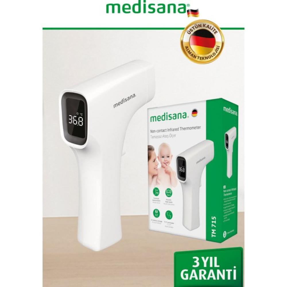 Medisana 48615 Alından Temassız Ateş Ölçer Yüksek Ateş Uyarılı Ateş Ölçer Fiyatı