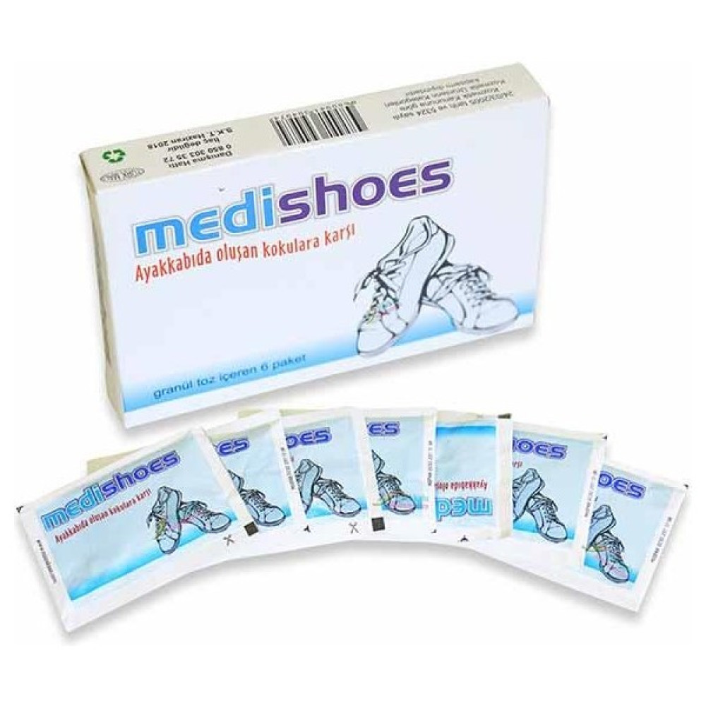 Medishoes Ayakkabı Koku Giderici Pudra 6 Lı Paket - 1 Ayak Bakımı Fiyatı