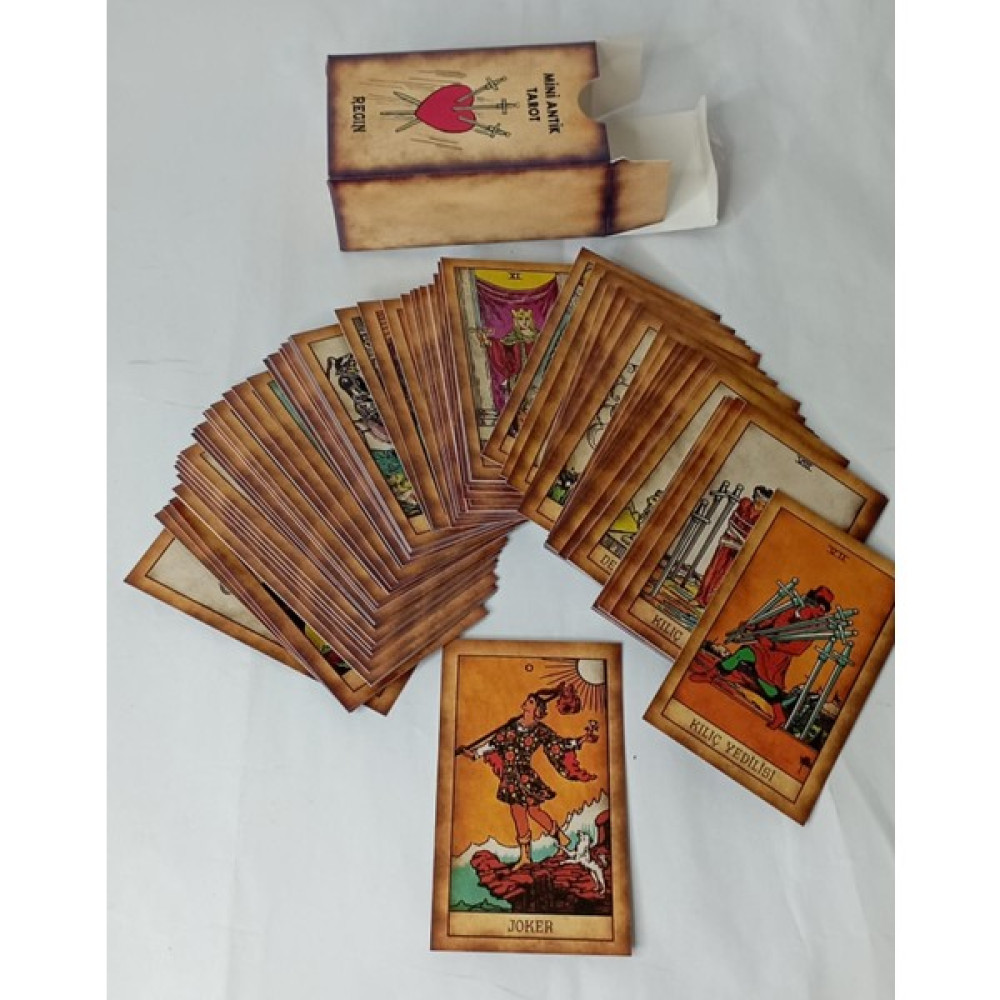 Meditasyon Dükkanı Mini Tarot Destesi Oyun Takımları Fiyatı
