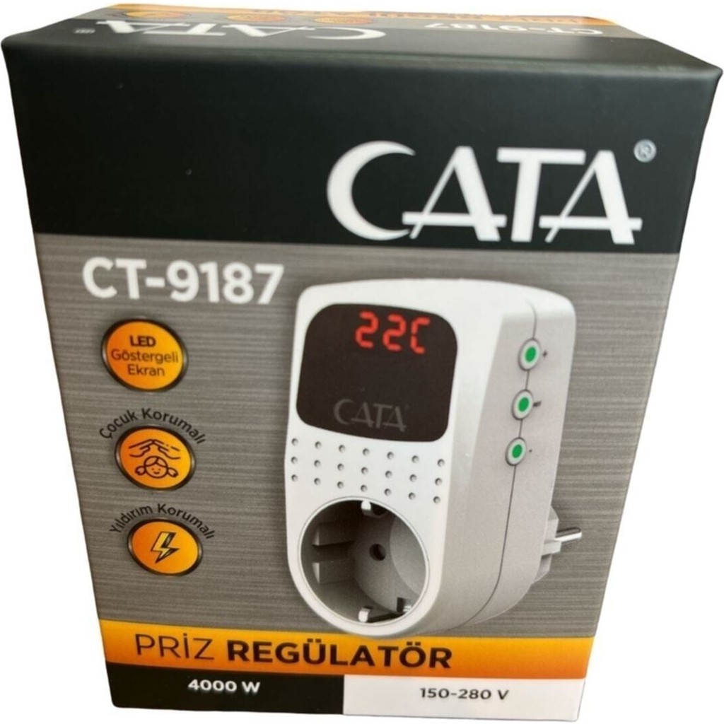 Mediterian Ct 9187 Akım Korumalı Priz Regülatör CT-9187 Diğer Fiyatı
