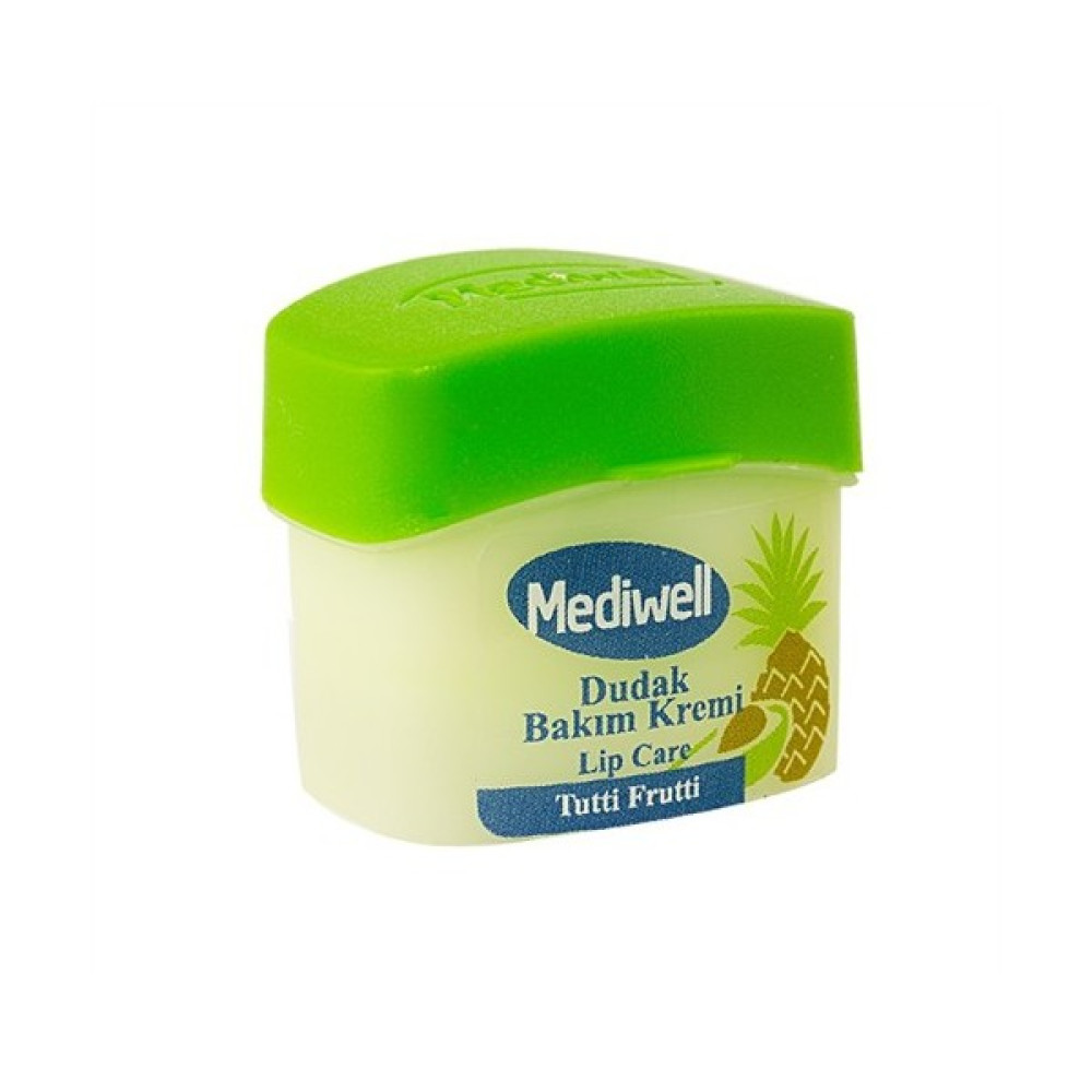 Mediwell Dudak Bakım Kremi 5 gr - Tutti Frutti Aromalı Dudak Bakımı / Koruyucu Fiyatı