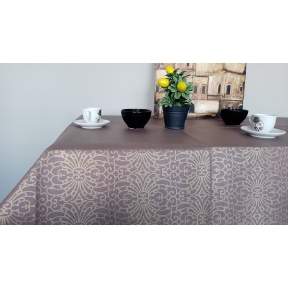 MedPride Kullan- At Silinebilir Masa Örtüsü 100 Cm X 140 Cm Dikdörtgen - Beyaz - Kahve - 100 x 140 cm Masa Örtüsü Fiyatı