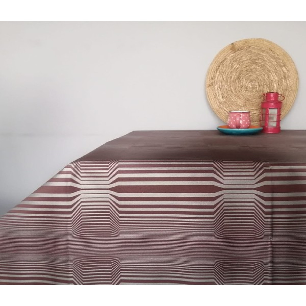 MedPride Kullan- At Silinebilir Masa Örtüsü 100 Cm X 140 Cm Dikdörtgen - Koyu Kahverengi - 100 x 140 cm Masa Örtüsü Fiyatı