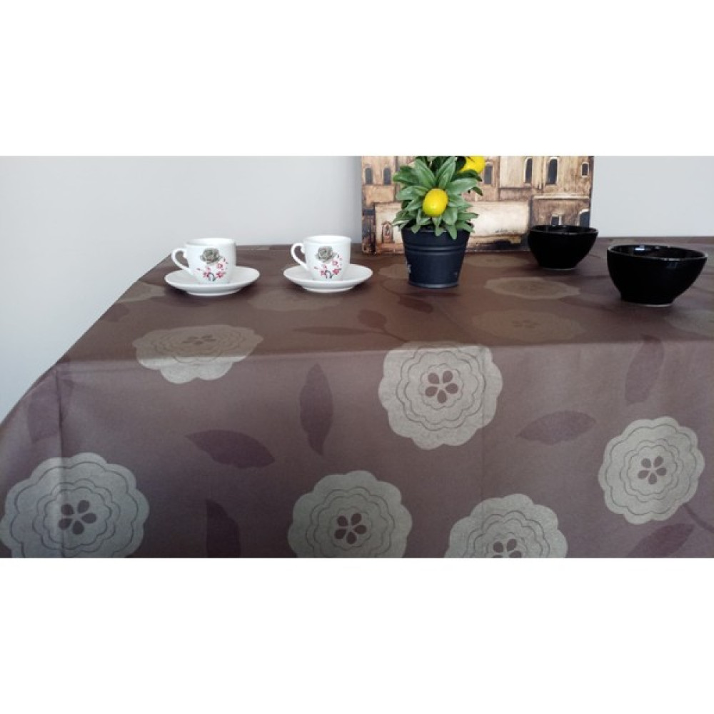 Medpride Kullan-At Silinebilir Masa Örtüsü 100 cm x 140 cm - Koyu Kahverengi - 100 x 140 cm Masa Örtüsü Fiyatı