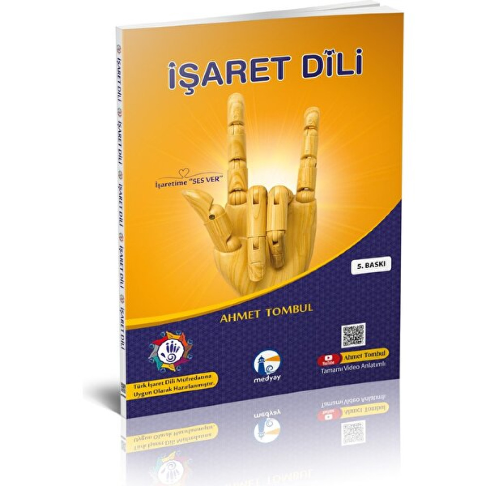 Medyay Kitabevi Işaret Dili Ahmet Tombul 5. Baskı (Ciltli) Tüm Dersler Fiyatı