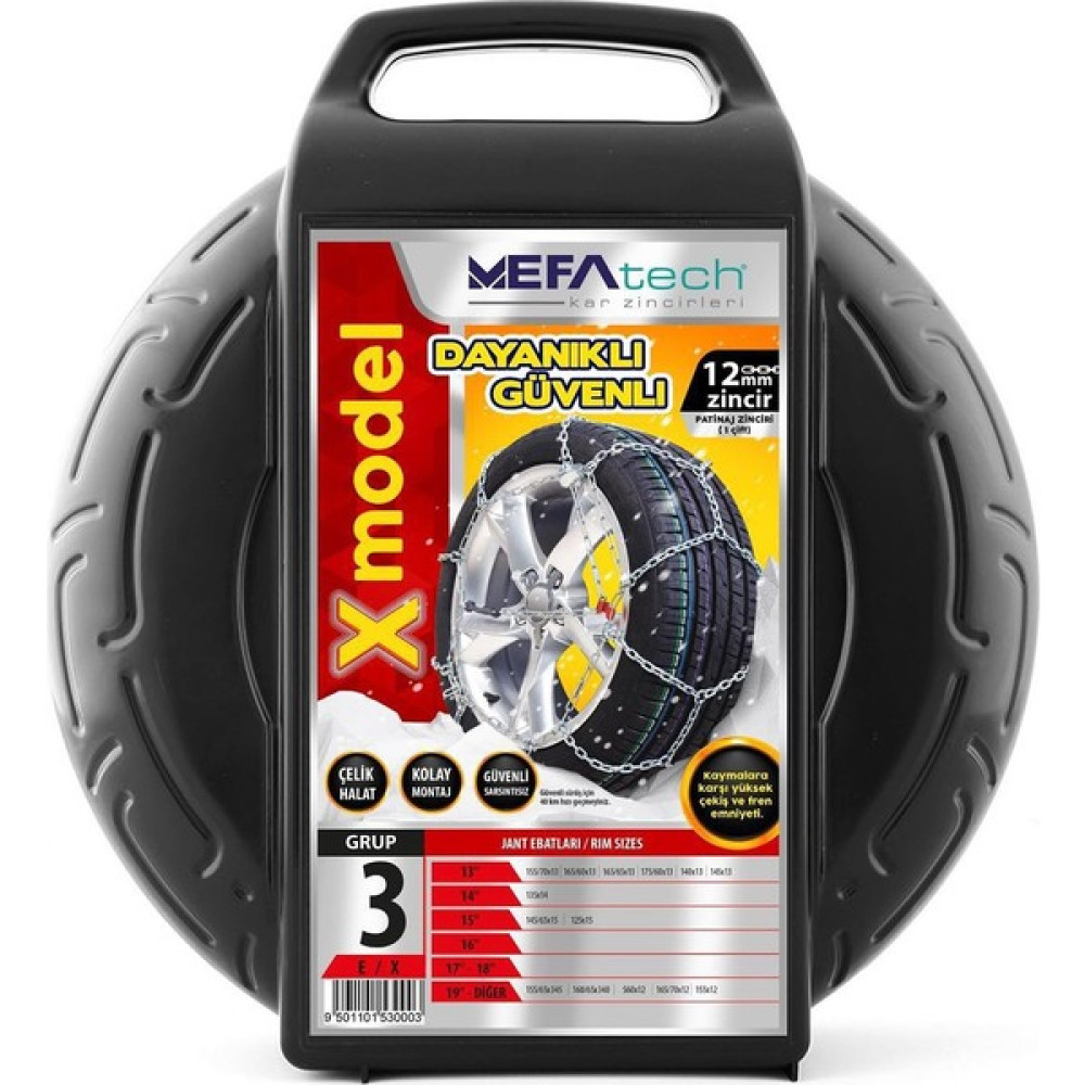 Mefa Tech Kar Zinciri No:10 Lastik Zinciri Fiyatı