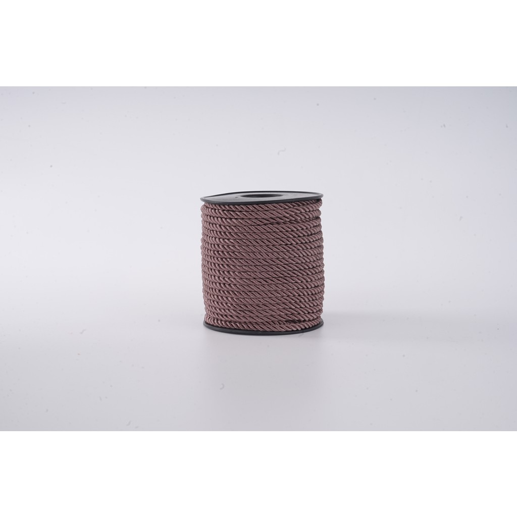 Mefaks Tekstil 3mm Polyester Kordon İp 25 Metre | Makrome & Örgü İpi - Kestane Diğer Fiyatı