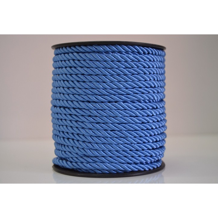 Mefaks Tekstil 3mm Polyester Kordon İp 25 Metre | Makrome & Örgü İpi - Mavi 019 Diğer Fiyatı