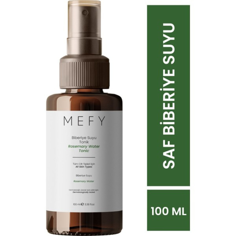 Mefy Saf Ve Doğal Biberiye Suyu Sebum, Yağ Dengeleyici Ve Saç Toniği Cilt Temizleme ve Peeling Fiyatı