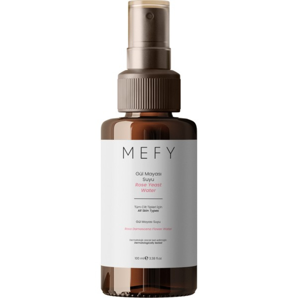 Mefy Saf ve Doğal Gül Mayası Suyu Aydınlatıcı ve Gözenek Sıkılaştırıcı Tonik 100 ml Cilt Temizleme ve Peeling Fiyatı