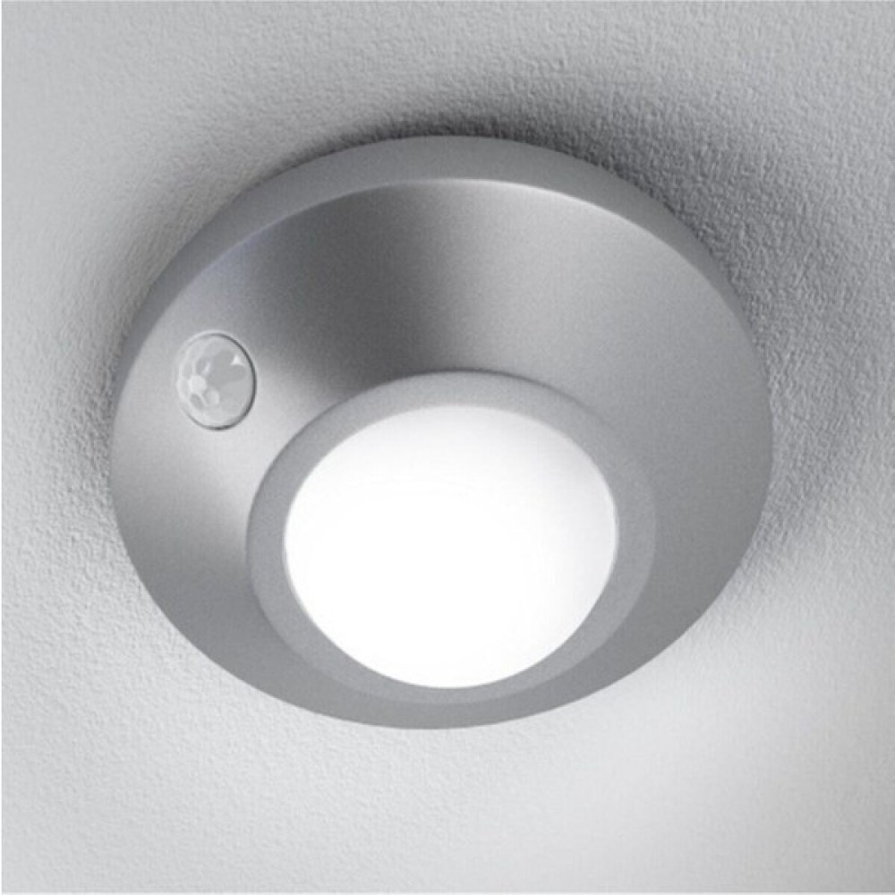 Mega Avm Nıghtlux LED Çift Sensörlü Tavan Gece Lambası Gümüş Kasa Banyo Aksesuarları Fiyatı