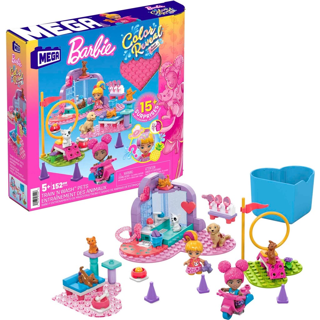 MEGA Barbie Color Reveal Hayvan Dostu, 5 yaş ve üzeri, HHP89 Oyun Seti Fiyatı