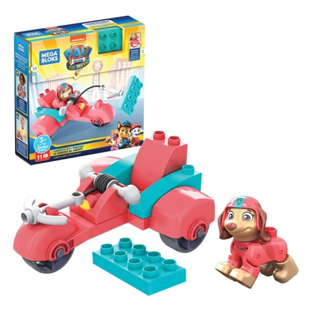 Mega Bloks Paw Patrol Liberty'nin Scooter'ı GYH94, Yürüme Çağındaki Çocuklar Için Yapı Oyuncakları Legolar ( Yapım Oyuncakları ) Fiyatı