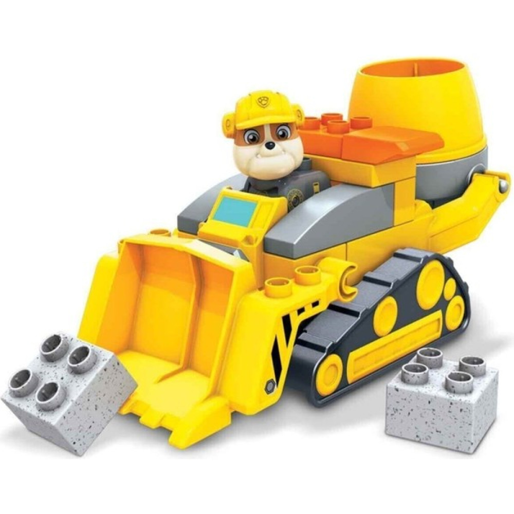 Mega Bloks Paw Patrol Rubble'ın Inşaat Kamyonu GYW91 - Renkli Oyuncak Araç Fiyatı