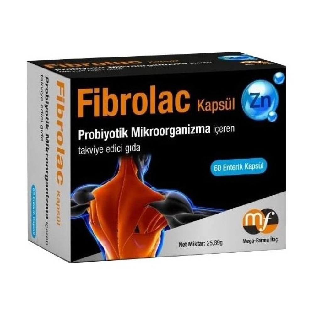 MEGA FARMA Fibrolac 60 Enterik Kapsül Protein Tozları Fiyatı