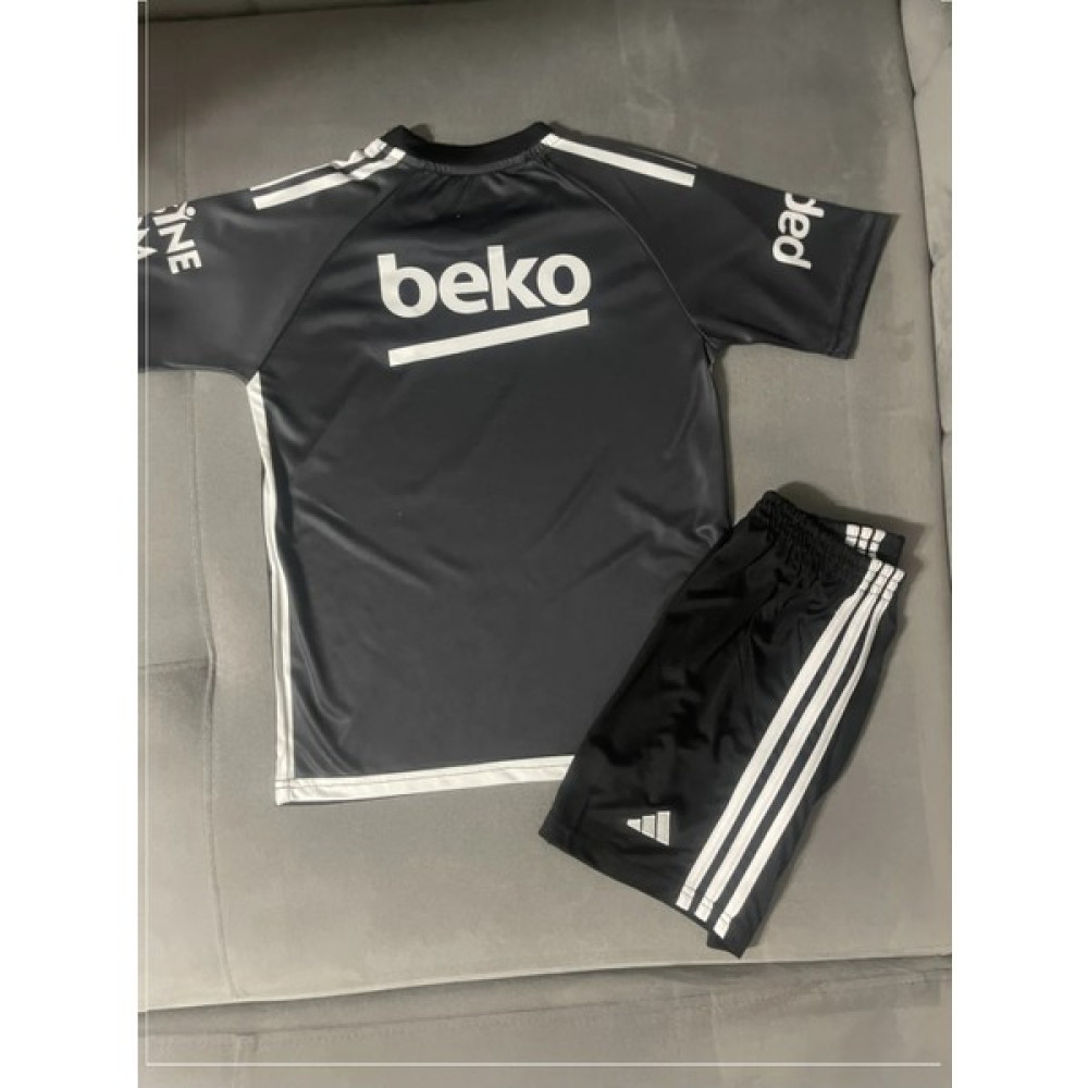 Mega Fusion Beşiktaş Tüylü 2023/24 Sezon Isimsiz Çocuk Futbol Forması Çorap Bileklik Hediye Futbol Malzemeleri Fiyatı